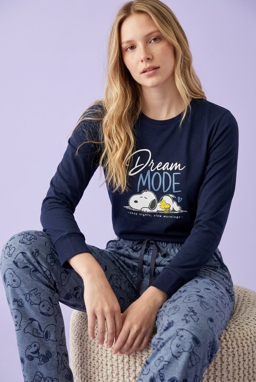 Snoopy Dream azul