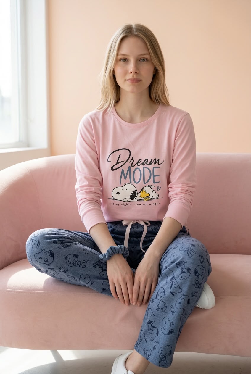 Snoopy Dream Rosa