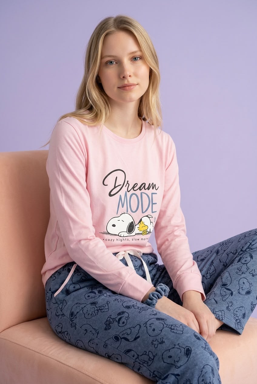 Snoopy Dream Rosa