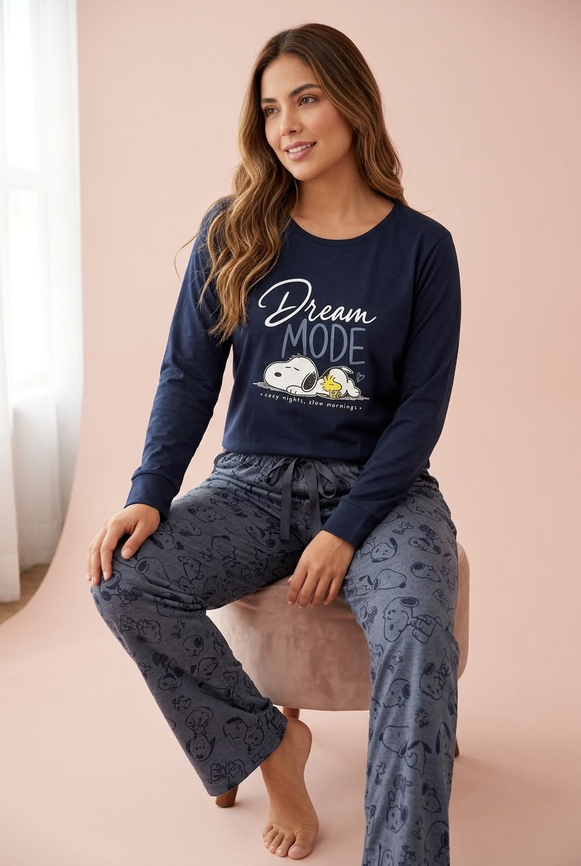 Snoopy Dream 🌙✨En algodón Perchado