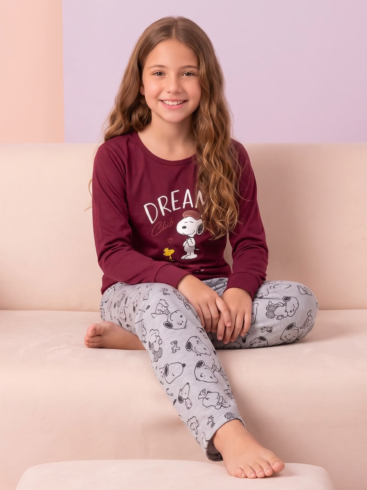 🌙Snoopy dreams Vinotinto✨